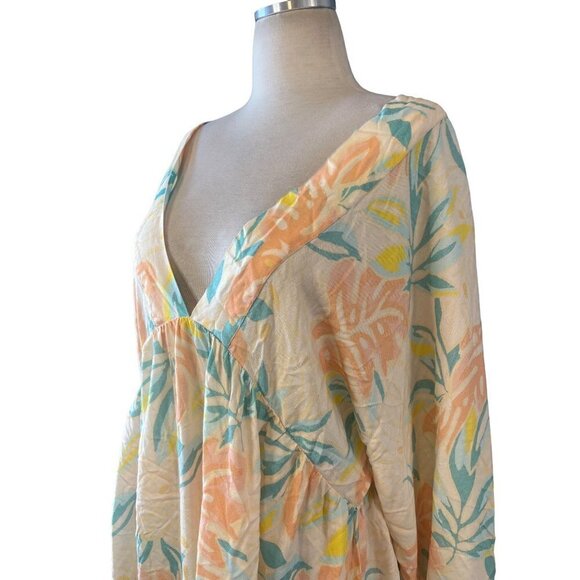 Jen's Pirate Booty Aloha Shenandoah Tunic in Aloha Shell Xs/Small New Womens - Picture 4 of 10